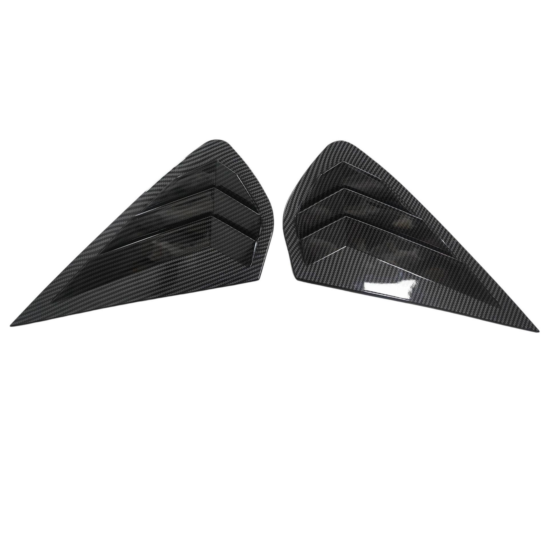 

Rear Side Louvers for 19-21 K3: Large & Small Body Kit with Rear Triangle Air Outlet Mod. Matte Black