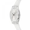 Swatch Lk343e Time To SWatch Silver GliStar Too Women S Urethane Watch