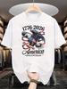 USA 250th Anniversary 1776-2026 Eagle Flag T-Shirt Patriotic 4th of July Tee
