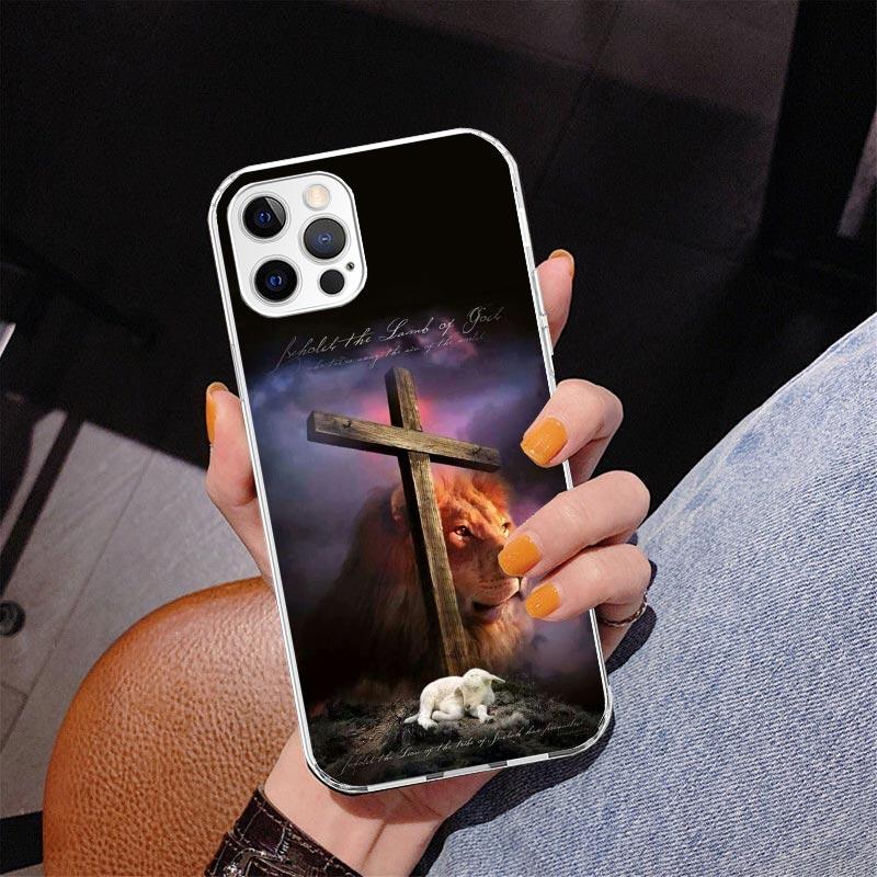 Lion Alpha Male Cub King Phone Case For iPhone 17 Air 16 Pro Max 16E 15 + 14 Plus 11 12 13 Mini 7 8 SE Gift Print Cover Fundas 1