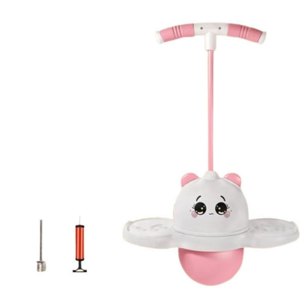Light Up Panda Jumping Ball Toys Thicken Elastic Balance Ball Toys  Fitness Exercise