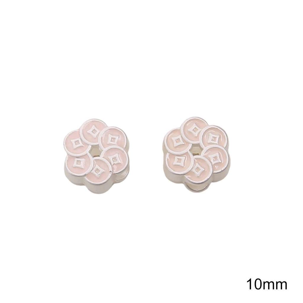 1pc Little Alloy Bear Bead Bunny Beaded Lucky Beads DIY Charm Beads Handmade Jewelry Accessories