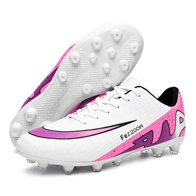 2024 Spring New Seamless Flying Knitted Football Shoes Men's Broken Nails Tf Long Nails Ag Training Boots for Shipping