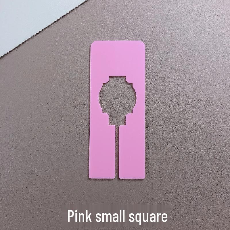 Квадратное кольцо-разделитель размеров одежды, пластиковый разделитель разных цветов