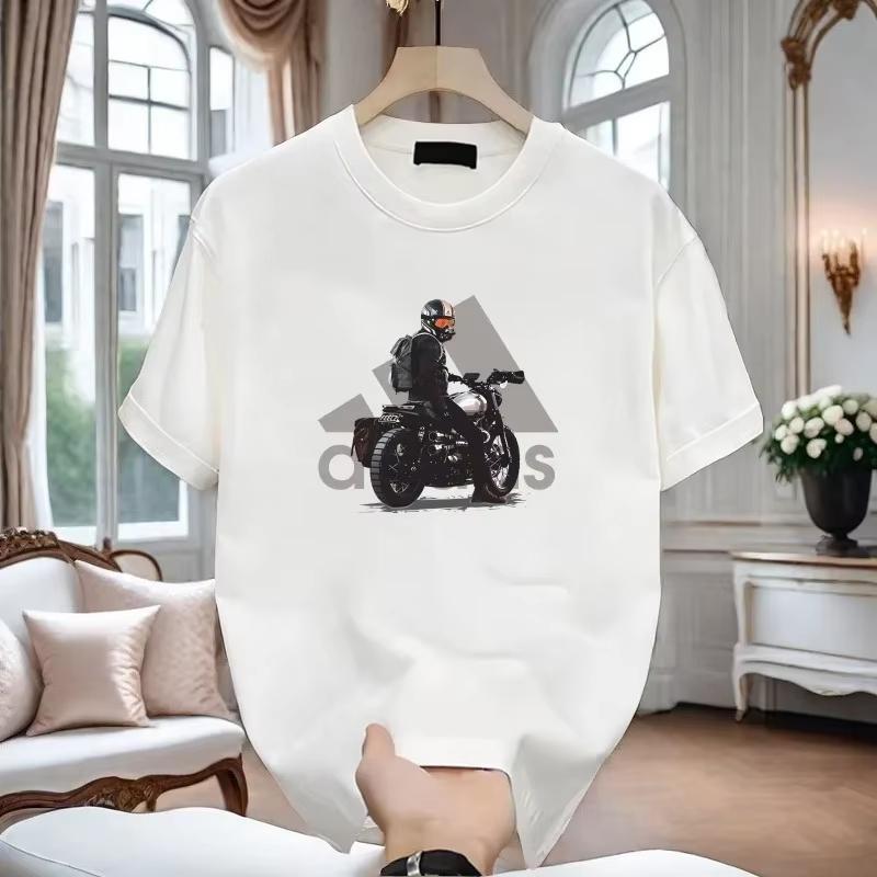 

Летняя мужская футболка с коротким рукавом из 100% хлопка большого размера, с круглым вырезом, универсальная и модная для детей, повседневный короткий рукав 4XL