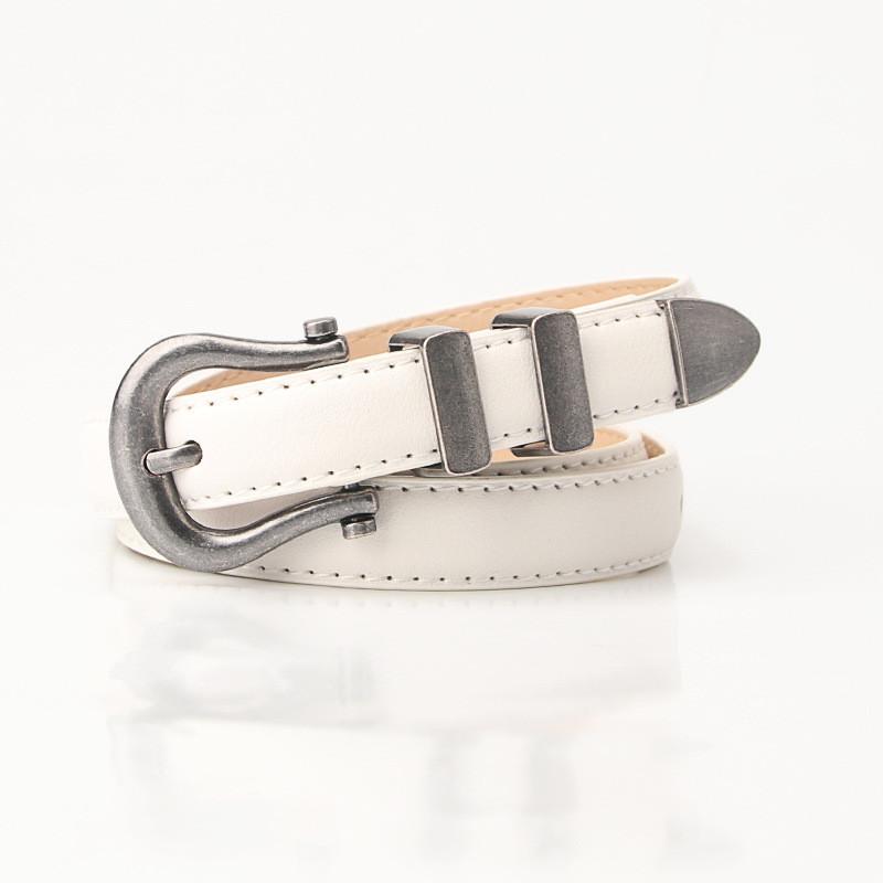 Womens Belt With Alloy Pin Buckle And Vintage Finish For Daily Use
