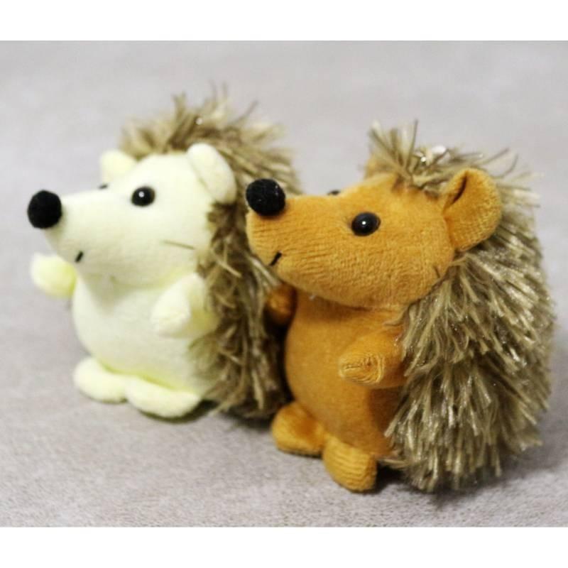 Adorable Plush Hedgehog Toy Soft Cuddly Stuffed Animal Creative Gift 10cm