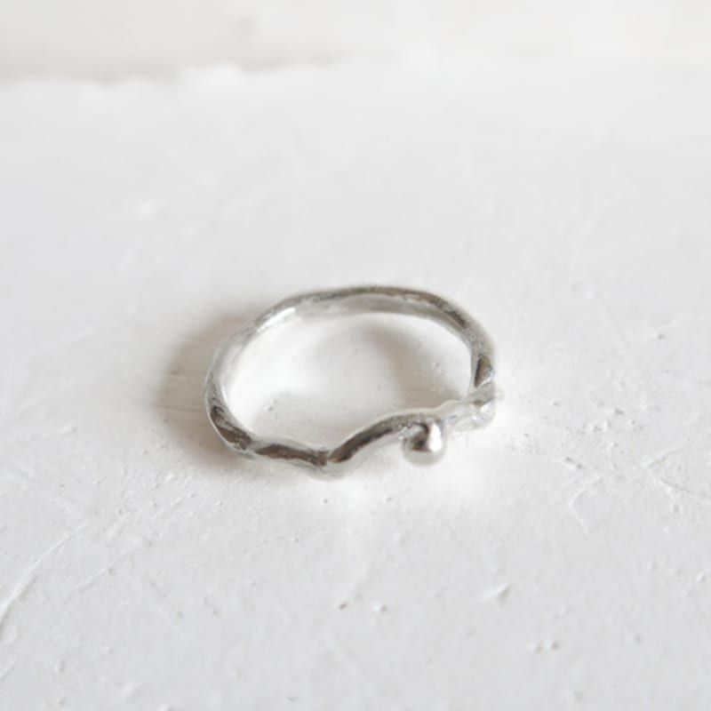 DOL Dewy twig ring [silver/gold]