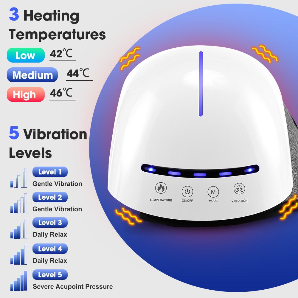 Red Light Hot Compress Knee Massager Improves Blood Circulation Relaxes Muscles Relieves Joint Stiffnes for Shoulder Elbow