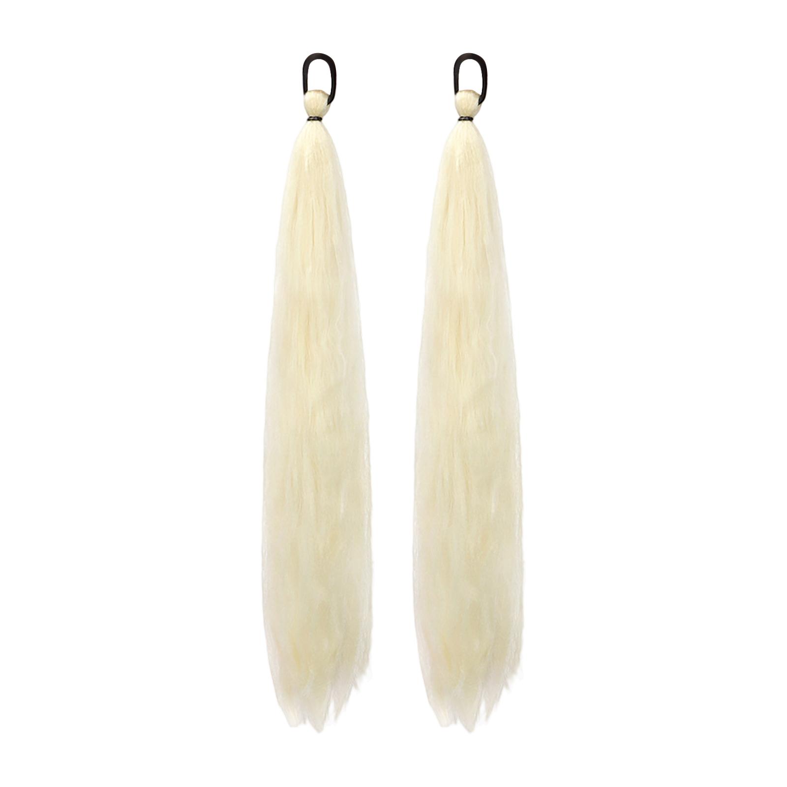 

2 шт. Разноцветная эластичная веревка Резинка Боксерская коса Парик Хвост Наращивание волос One Size