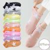 10Pairs Summer Y2K Star Short Socks Breathable Ankle Tube Socks Cute Boat Socks  Summer
