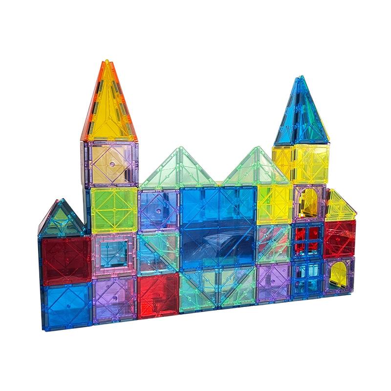 Magnetic Tiles: Educational Building Blocks for Kids – Puzzle Toys for Boys & Girls
