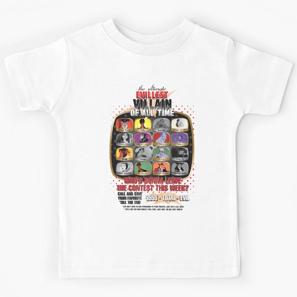 The Evillest Villain Kids T-Shirt 150
