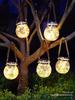 Solar Animal Ornaments: Cat & Dog Glass Bottle Lights for Outdoor Garden