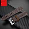 Genuine Leather Watch Strap 24*16mm For Timex Tide T2n739 T2n720 T2n721 T45601 T2p141 Series Watchband Men's Watch Accessories