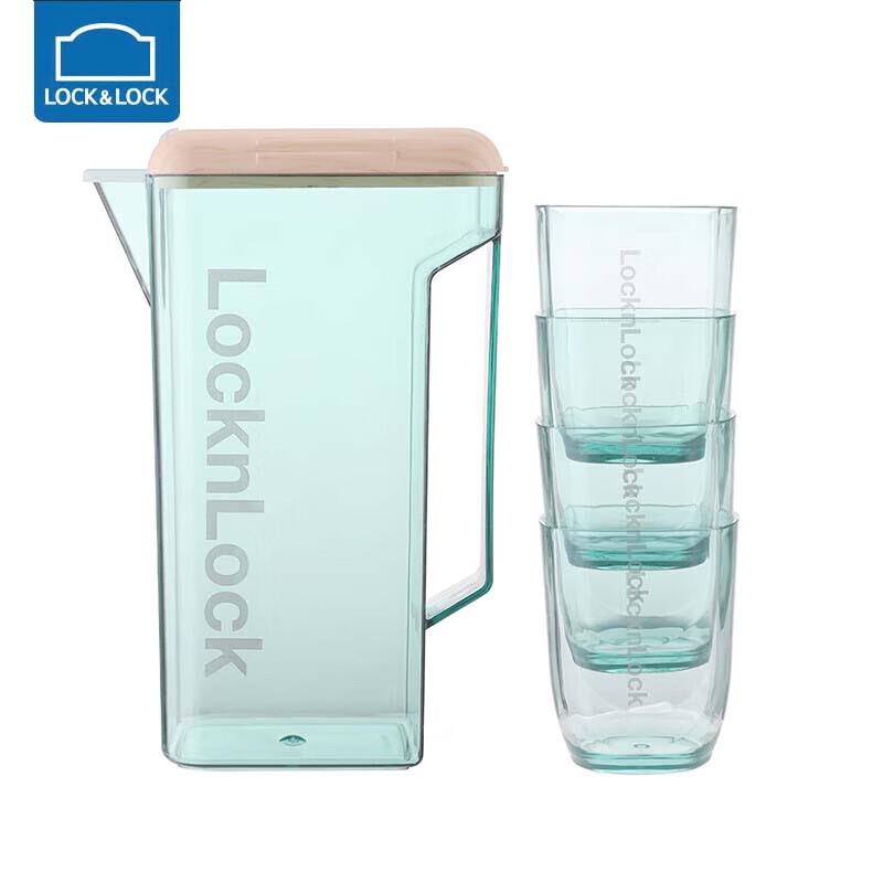 

Lock & Lock Nature 5-Piece Pitcher & Cup Set