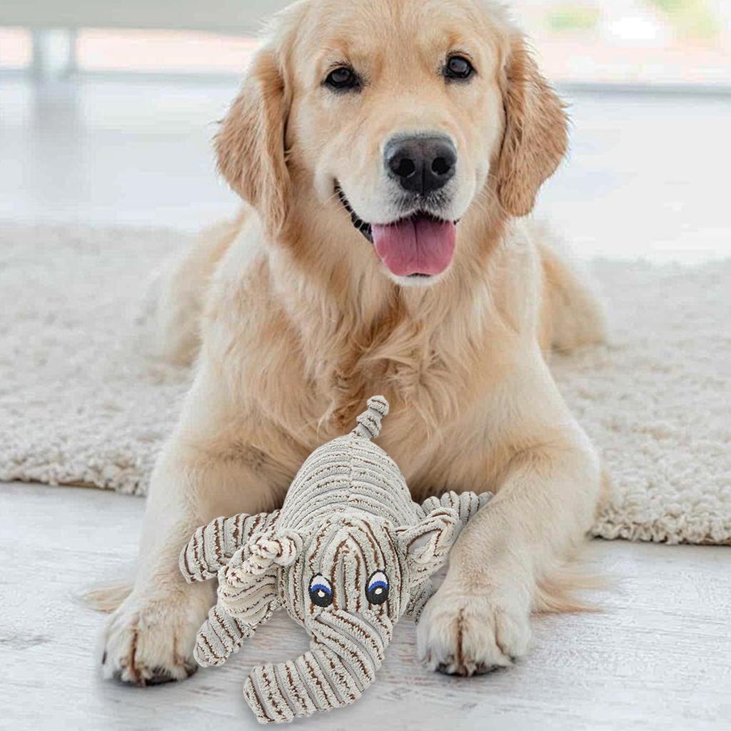 Dog Toys Plush Soothing Puppy Plush Toys Cute Animal Interactive Play Pet Teething Supplies For Indoor Outdoor Garden Yard