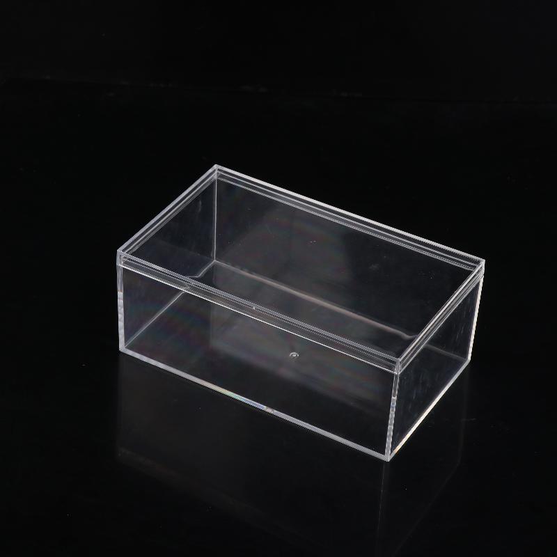 Thickened Rectangular Acrylic Storage Box High Transparency Food Gift Packaging Plant Landscaping Transparent Box