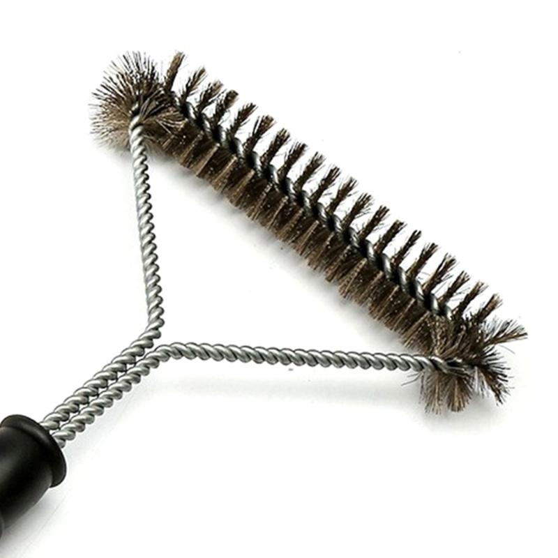 Grill Wire Brush for Grill Cleaning, Grill Cleaning Brush Barbecue Steel Brush