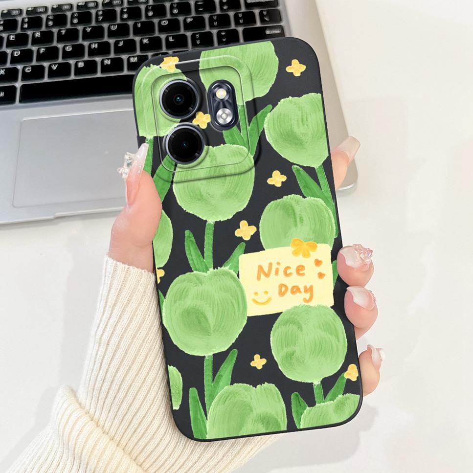2024 For Infinix Hot 50i Case HoT50i Shock Proof Black Silicone Soft Phone Case For Infinix Hot 50i 50 i X6531 Back Cover Fundas
