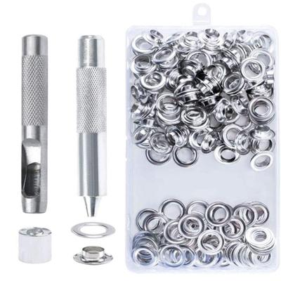 1 Set Ösenknopf, einfach zu verwendendes Lochstanzset für wasserdichte Planen, Vorhänge, Markisen, Schuhe, Taschen