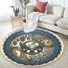 Peaceful Time Birds Round Area Rug Under Office Chairs Bedroom Living Room Home Decor