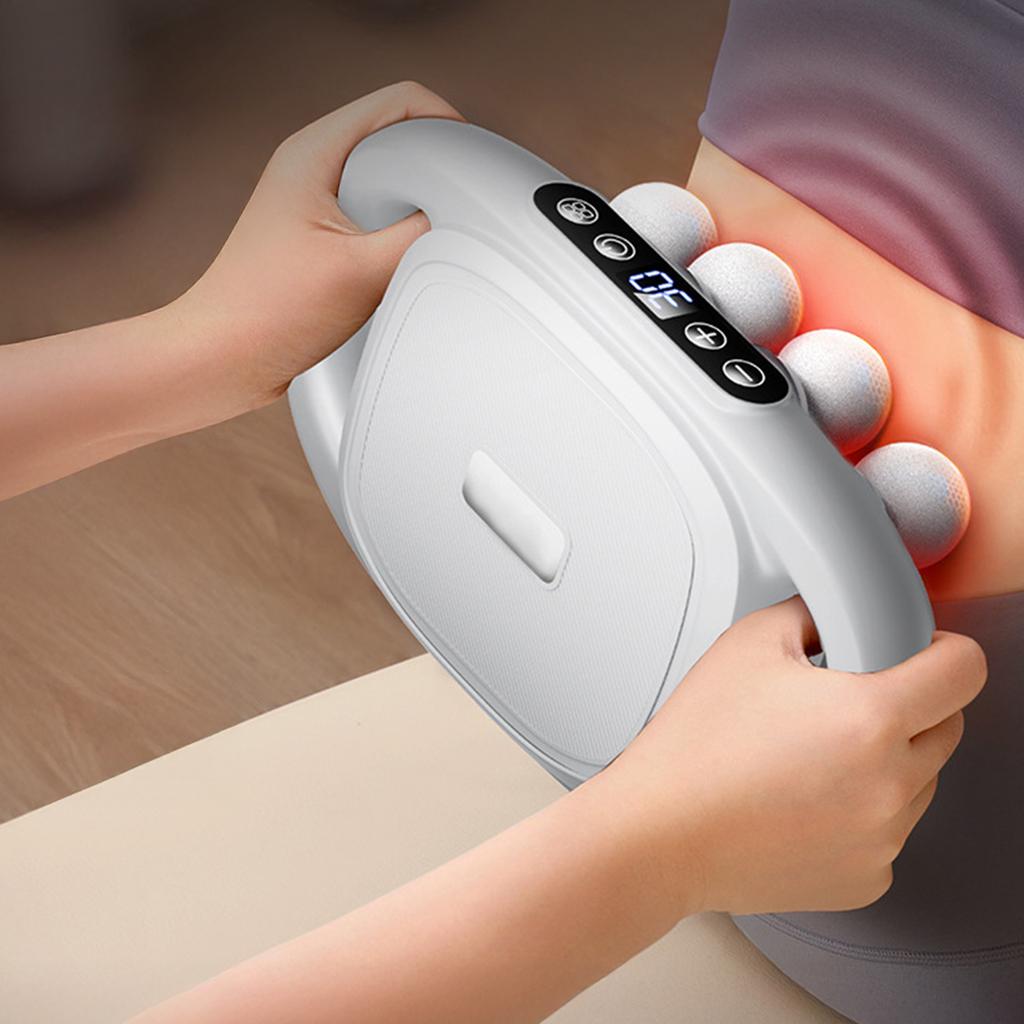 High Frequency Vibration  Fascia Gun 16-8 Head Body Massage Gun Back Waist Massager Massager Neck Shoulder Massager Masajeador