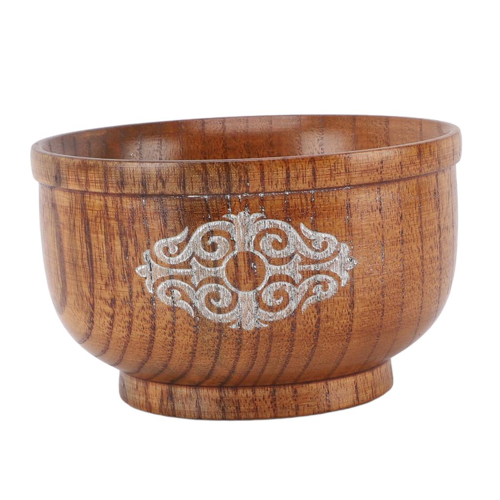 Bol lemn Jujuba acru   Anti-opărire   Bol de orez pentru mâncare ceai cu lapte supă