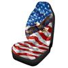 Car Seat Cover Four Seasons Universal Halloween Skull Print Decoration Car Seat Cover Front Row
