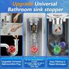 2/4pcs Pop-Up Sink Drain Strainer – Removable Basket! Clog-Preventing Hair Catcher for Bathtub/Shower/Sink