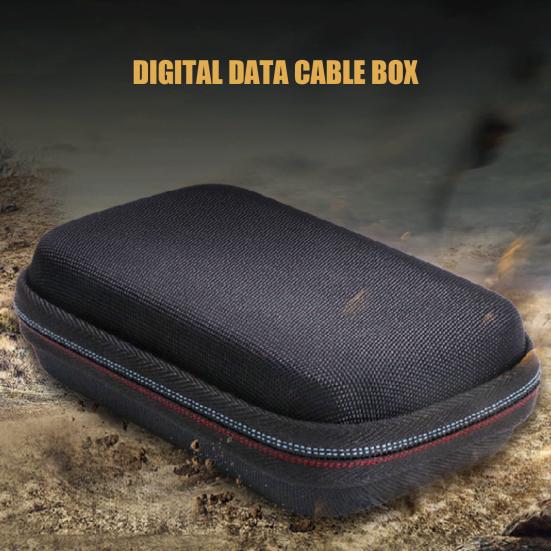 Pouch Hard Drive Storage with Good Hardness Wear-resistant Hand Strap External Case for Samsung