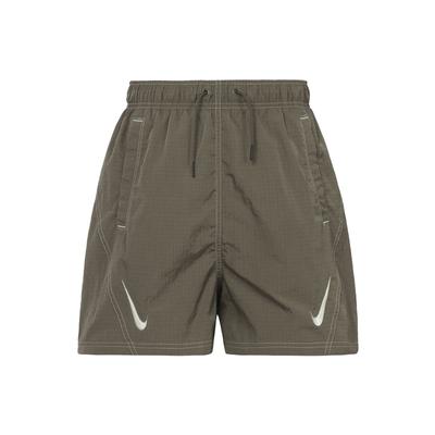 Sportswear Swoosh Casual Breathable Drawstring Shorts Women Bottoms Brown DD5593-004