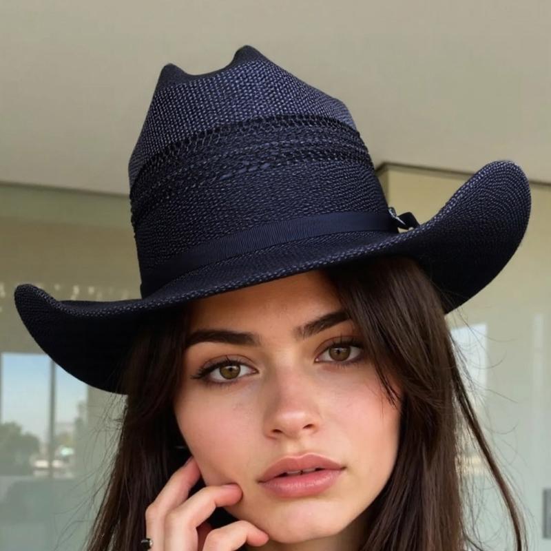 Unisex Adjustable Roll Brims Straw Hat for Women Men Daily Wear Panama Hat For Beach Wear and Music Festival Dressingup