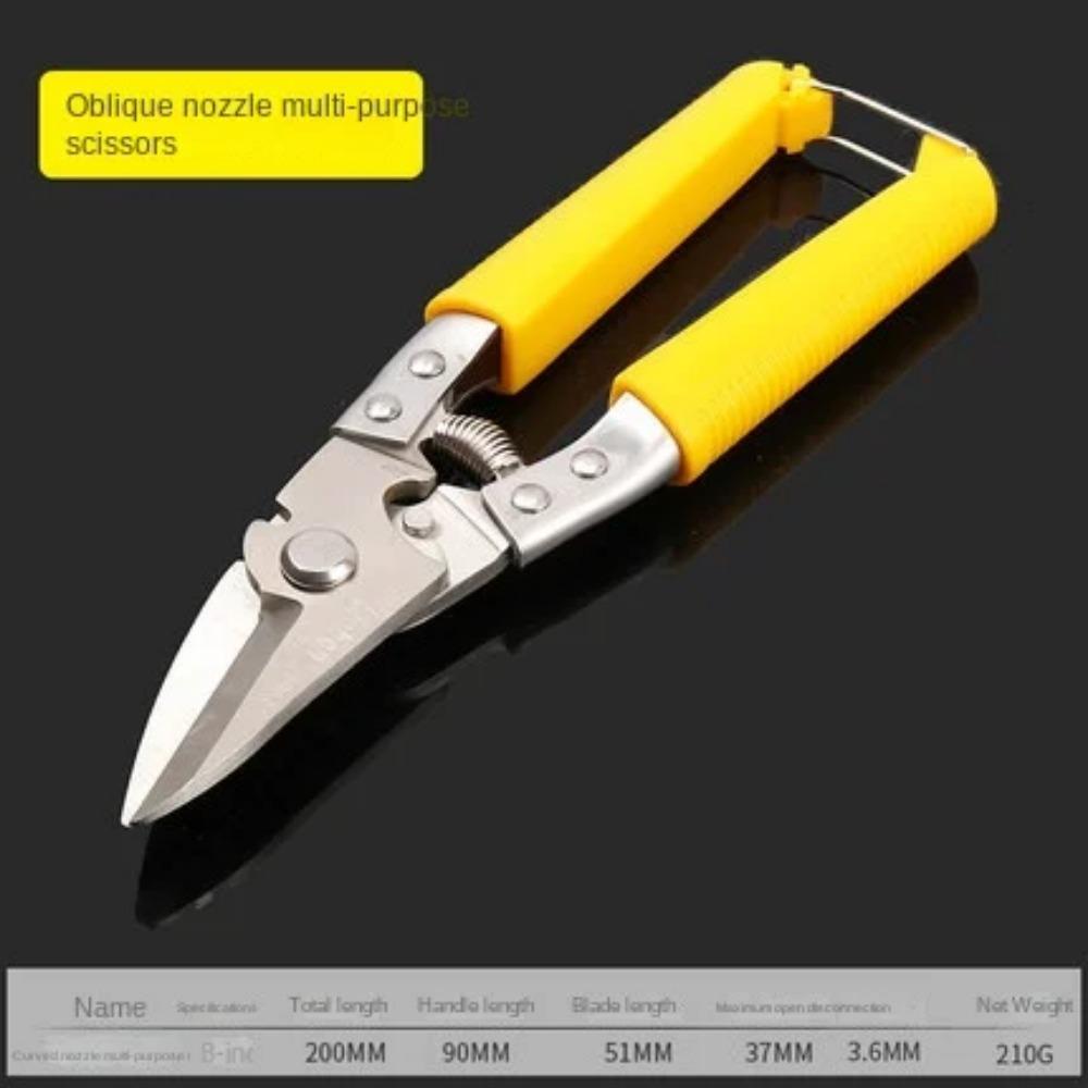 Foarfece de fier Industrial multifuncțional Unealtă de mână Metal puternic Aviație Chilă aluminiu foarfece cu gusset Sârmă de oțel