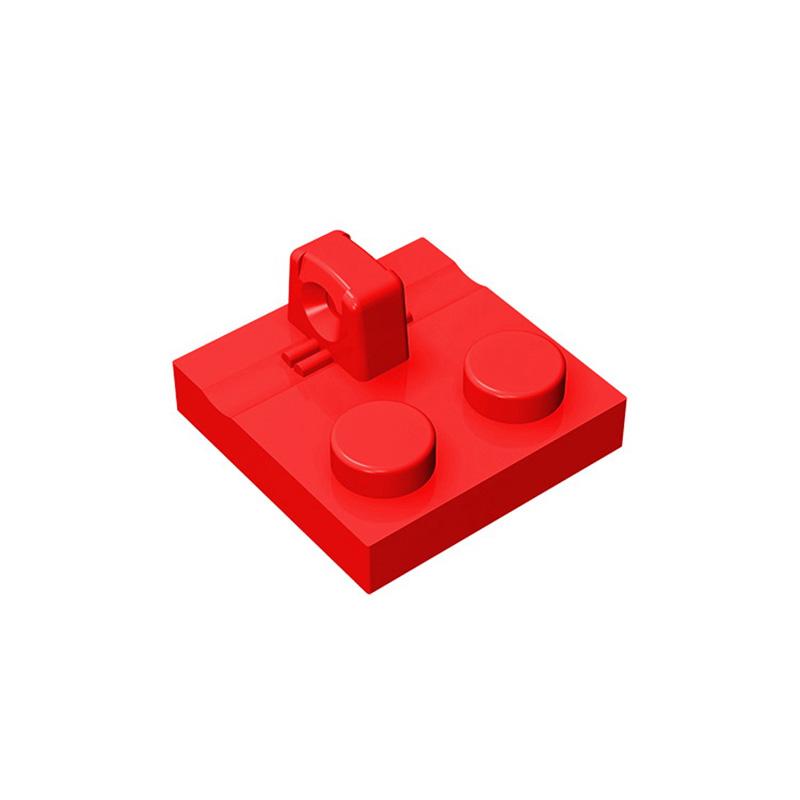 

Non-Toxic Moc 10Pcs 92582 Hinge Plate 2X2 Building Blocks Kit Locking On Top Bricks Particle Educational Toys Children Birthday Xmas Gifts