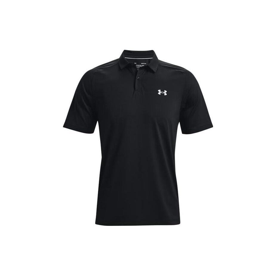 Under Armour Iso-Chill Polo Shirts Black Men s 1370090-001 L