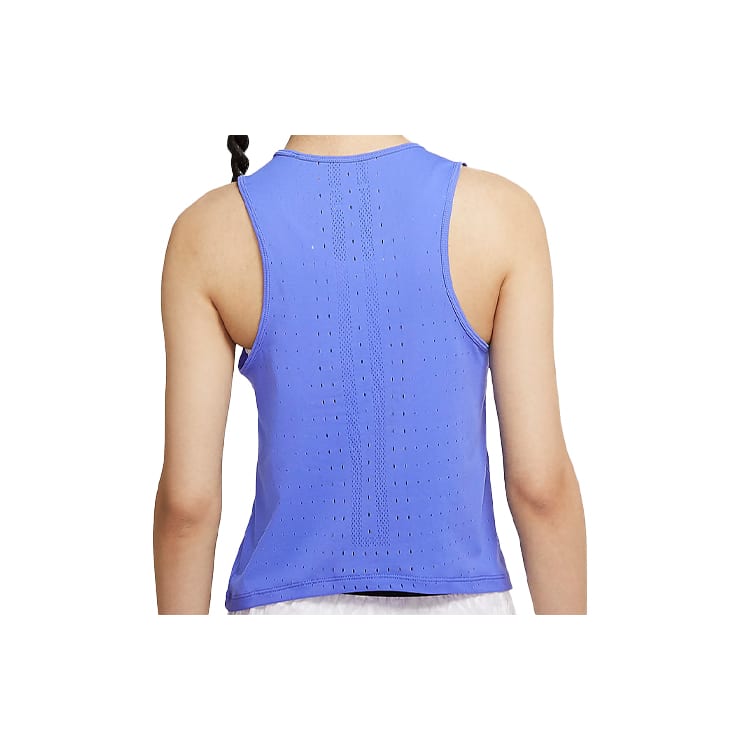 Nike Tank Tops Women's Blue Crew Neck Thin Racerback CJ2370-500