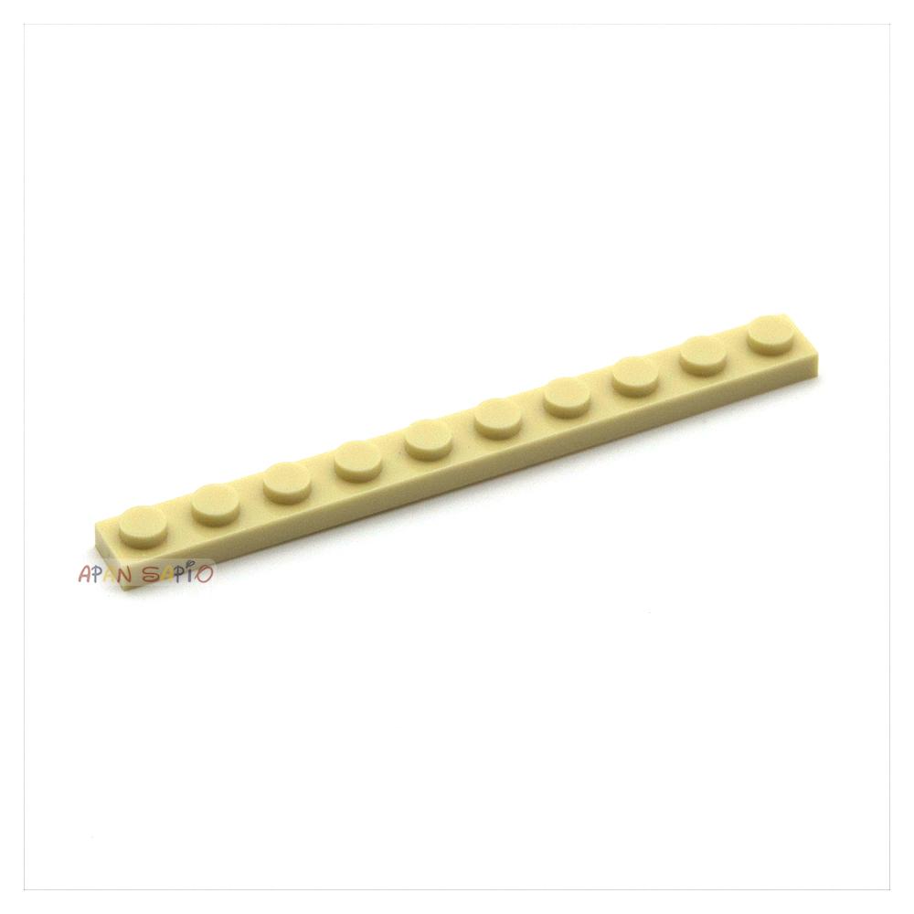 

40pcs DIY Building Blocks Thin Figures Bricks 1x10 Dots 12Color Educational Creative Size Compatible With 4477 Toys for Children