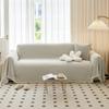 1PC Chenille Sofa Towel for Living Room Nordic Solid Color Four Seasons Cotton Thread Blanket Simple Cushion Ins Sand Hair Towel