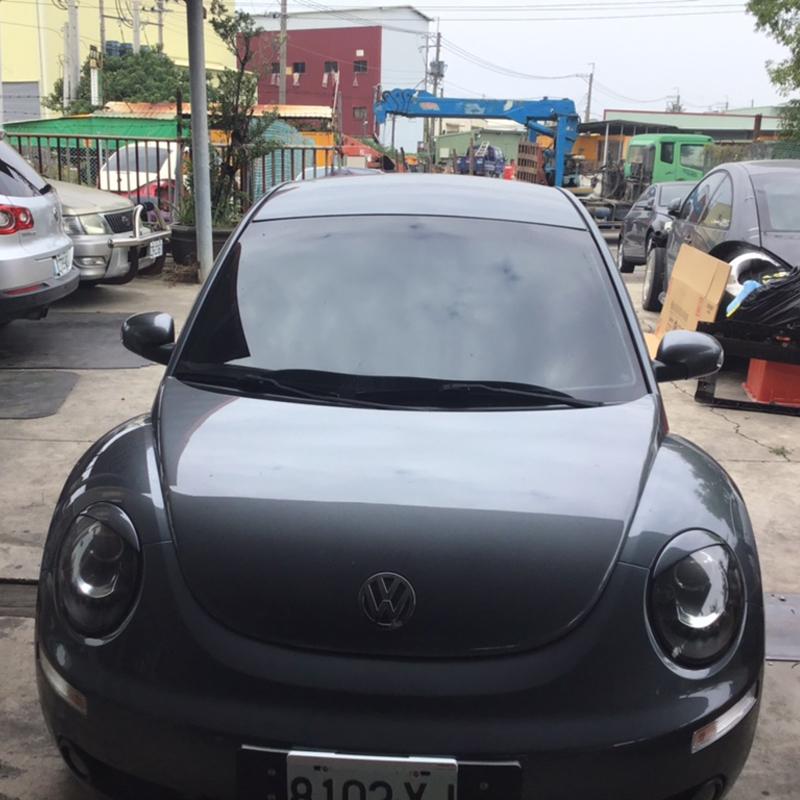 Copri Faro in Fibra di Carbonio Palpebre per Volkswagen Beetle 2005 - 2011 Nero Opaco Adesivo Decorativo Sopracciglia Lampada Frontale Auto