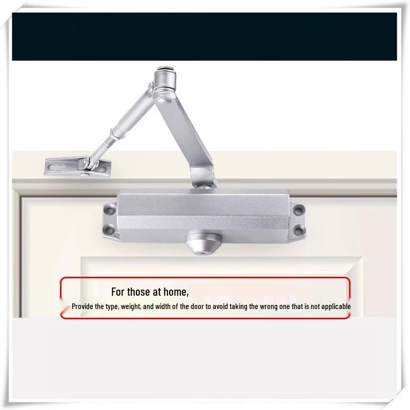 Heavy-Duty Automatic Hydraulic Door Closer