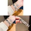 Elegant Silver Floral Stainless Steel Bangle With Electroplated Finish For Daily Wear