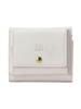 IL BISONTE Tri-fold Wallet, Unisex, Cowhide Leather, White