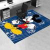 Office Rug Mickey Mouse, Cartoon theme 3D Printed Anti-Slip Rug-Machine Washable for Living Room