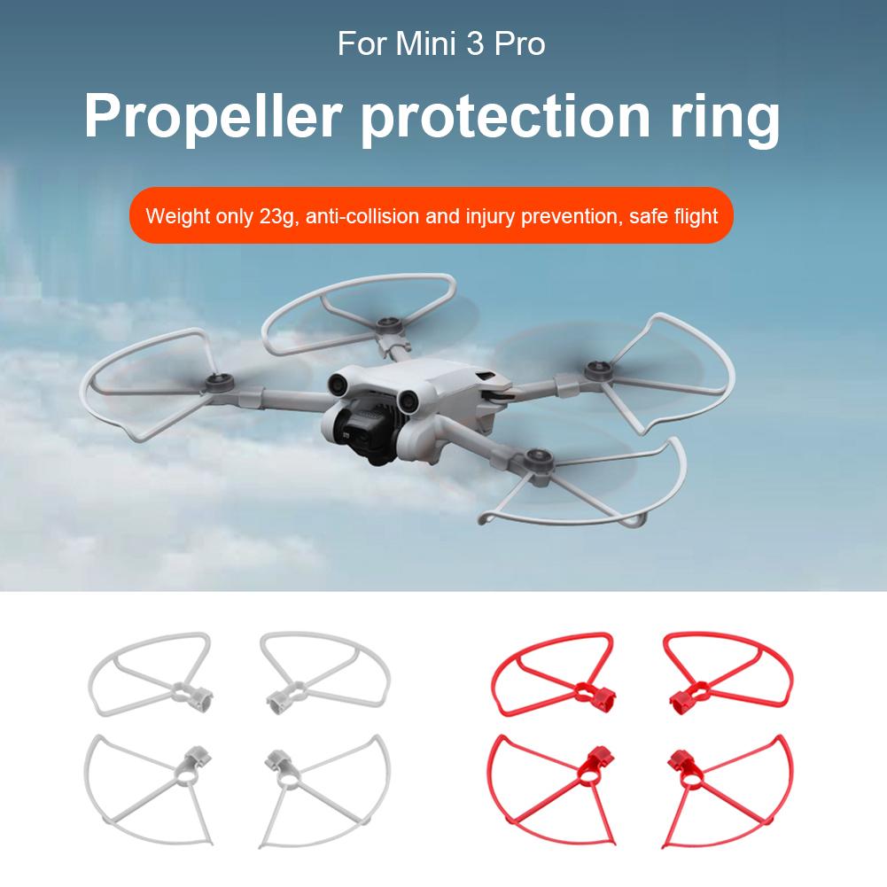 Quick Release Propeller Guard Protector Cage Anti-collision Propeller Blade Protection Compression Resistance for DJI Mini 3 Pro