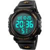 Ude Waterproof Led SportS Watch Men S Alarm StopWatch Function Large Font   Time