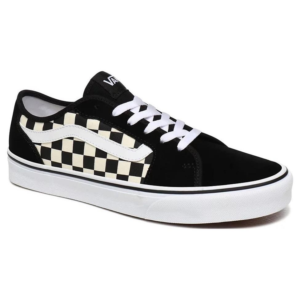 Vans Filmore Decon Checkerboard Low Top Skate Shoes Unisex Sneakers Black White VN0A3WKZ5GX