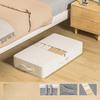 1 pz Borsa portaoggetti sotto il letto con finestra trasparente, con manico, grande capacità, per riporre vestiti, piumoni, coperte