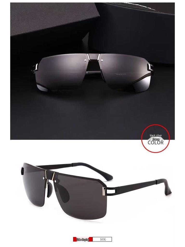 Porsche Men's Polarized Sunglasses 8758 - Trendy Driving Glasses