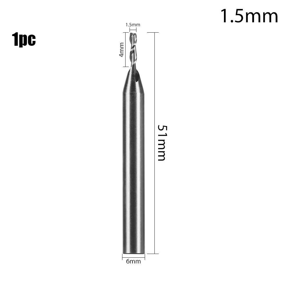 Werkzeuge 1-12mm Werkzeugmaschine CNC Gerader Schaft Holzbearbeitung Bohrer Fräser Fräskopf
